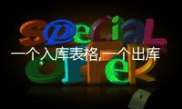 一個入庫表格,一個出庫表格,庫存表格怎么自動計算