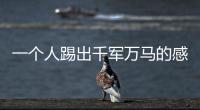 一個(gè)人踢出千軍萬(wàn)馬的感覺(jué)