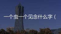 一個蟲一個見念什么字（一個蟲一個見）