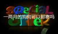 一兩月的狗狗可以郵寄嗎(一個(gè)月的狗可以郵寄嗎)