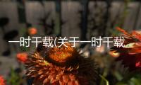 一時(shí)千載(關(guān)于一時(shí)千載簡述)