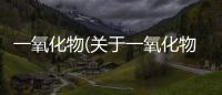 一氧化物(關于一氧化物簡述)