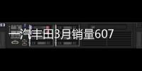 一汽豐田3月銷量60756輛 同比下降3.3%