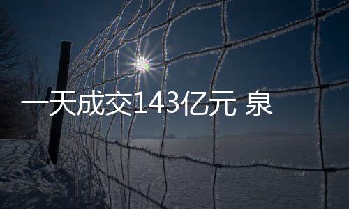 一天成交143億元 泉州再奪全省“雙11”銷售冠軍