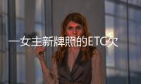 一女主新牌照的ETC欠費九萬多元？