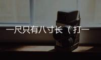 一尺只有八寸長 （打一字）
