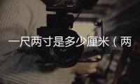 一尺兩寸是多少厘米（兩寸是多少厘米）