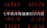 七年級體育健康知識內(nèi)容有哪些和七年級體育健康知識內(nèi)容的情況說明