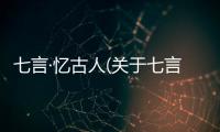 七言·憶古人(關于七言·憶古人簡述)