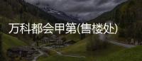 萬科都會甲第(售樓處)2025首頁網站