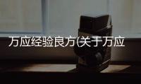 萬應經驗良方(關于萬應經驗良方簡述)