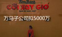 萬馬子公司擬5000萬元加碼充電領域布局