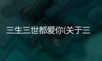 三生三世都愛你(關(guān)于三生三世都愛你簡述)