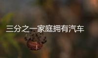 三分之一家庭擁有汽車 有很大消費(fèi)空間