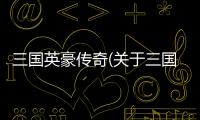 三國(guó)英豪傳奇(關(guān)于三國(guó)英豪傳奇簡(jiǎn)述)