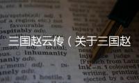 三國趙云傳（關于三國趙云傳的基本情況說明介紹）
