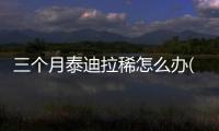 三個月泰迪拉稀怎么辦(泰迪拉稀黑色便便怎么回事)