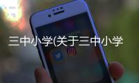 三中小學(xué)(關(guān)于三中小學(xué)簡(jiǎn)述)