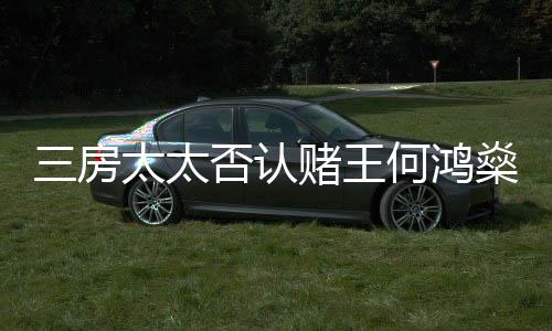 三房太太否認(rèn)賭王何鴻燊病重 身體很好能說能吃