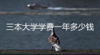 三本大學學費一年多少錢，三本大學學費一年多少
