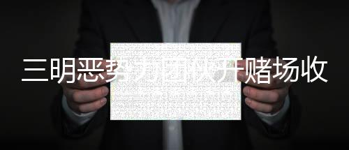 三明惡勢(shì)力團(tuán)伙開(kāi)賭場(chǎng)收保護(hù)費(fèi)砸店鋪被抓