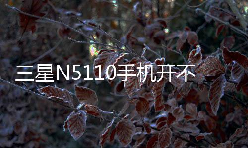 三星N5110手機開不了機