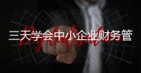 三天學會中小企業財務管理(關于三天學會中小企業財務管理簡述)