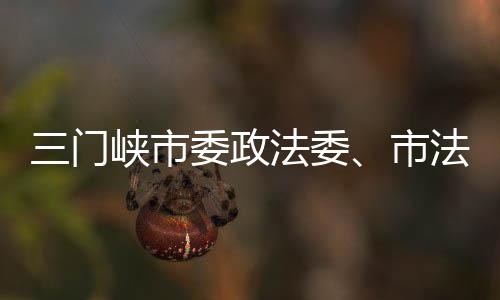 三門峽市委政法委、市法學會組織召開機關2022年第一季度干部述職會議