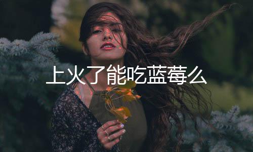 上火了能吃藍莓么