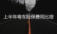 上半年粵車險保費同比增10%