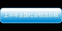 上半年全國社會物流總額123.4萬億元 降幅連續4個月收窄