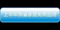 上半年我省家居類商品消費火爆 銷售同比增長19倍
