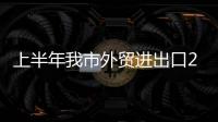 上半年我市外貿進出口21.3億元