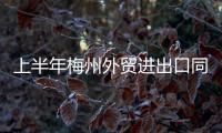 上半年梅州外貿進出口同比增長1.5%