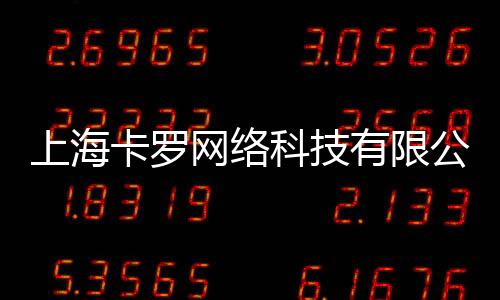 上海卡羅網(wǎng)絡(luò)科技有限公司(關(guān)于上海卡羅網(wǎng)絡(luò)科技有限公司簡(jiǎn)述)