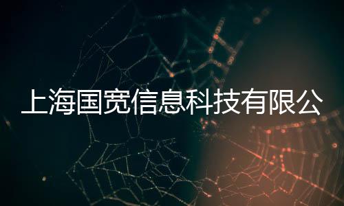 上海國寬信息科技有限公司(關于上海國寬信息科技有限公司簡述)