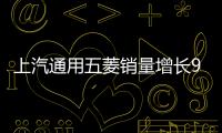 上汽通用五菱銷量增長9% 寶駿品牌翻番