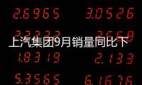 上汽集團9月銷量同比下滑8.2% 自主表現亮眼