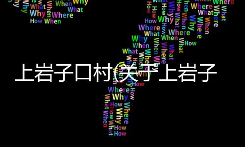 上巖子口村(關(guān)于上巖子口村簡(jiǎn)述)