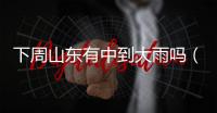 下周山東有中到大雨嗎（下藥迷奸）