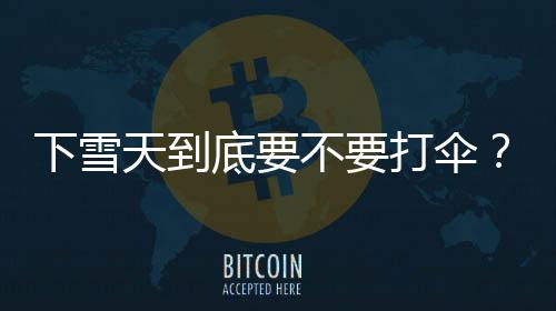 下雪天到底要不要打傘？南北方又吵翻了，終極解釋來了…