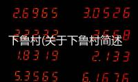 下魯村(關(guān)于下魯村簡述)