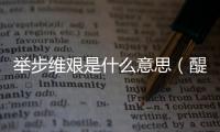 舉步維艱是什么意思（醍醐是什么意思）