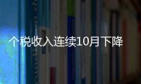 個稅收入連續10月下降 結構性減稅效果顯現