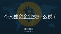 個人獨資企業交什么稅（個人獨資企業申請書）