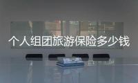 個人組團旅游保險多少錢啊一年