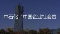 中石化“中國企業社會責任研究基地”今日揭牌