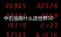 中石油靠什么進世界500強？