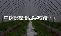 中秋祝福語四字成語？（中秋節祝福語大全）