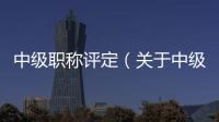 中級職稱評定（關(guān)于中級職稱評定的基本情況說明介紹）